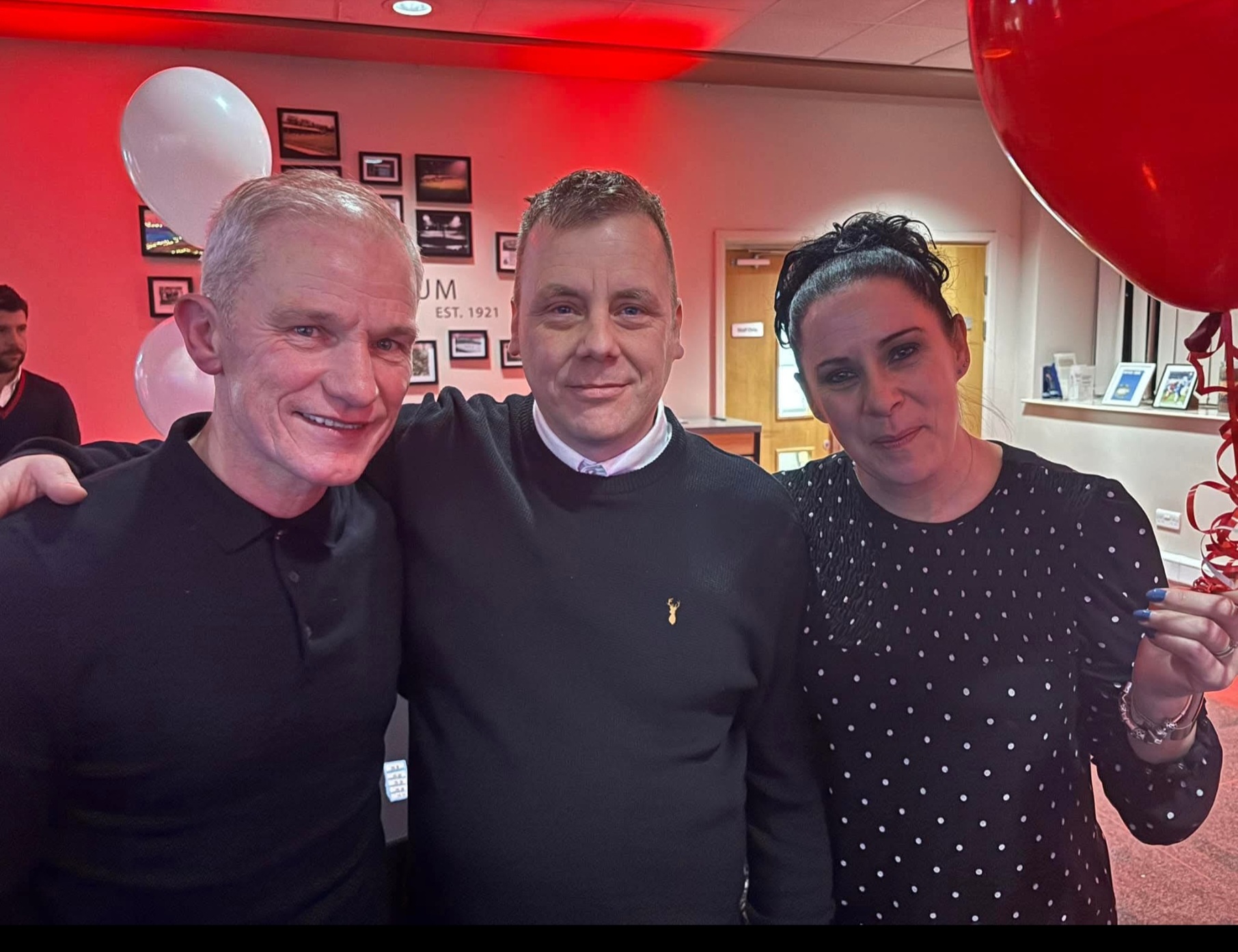 Stuart Barlow supporting a great cause